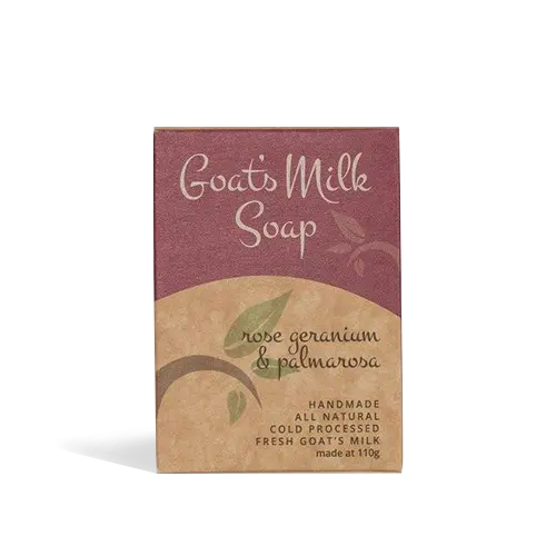 NativeBliss hand made goat milk soap all natural with fresh goat milk for face washing rose palmarosa essential oil