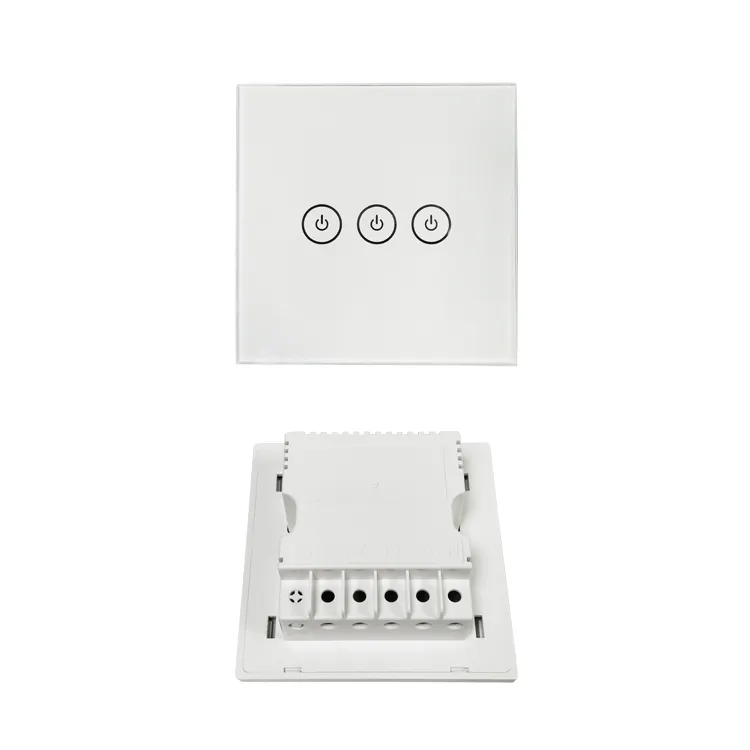 Smart Home Remote Control Light Panel Switch box and WIFI Touch Switch box