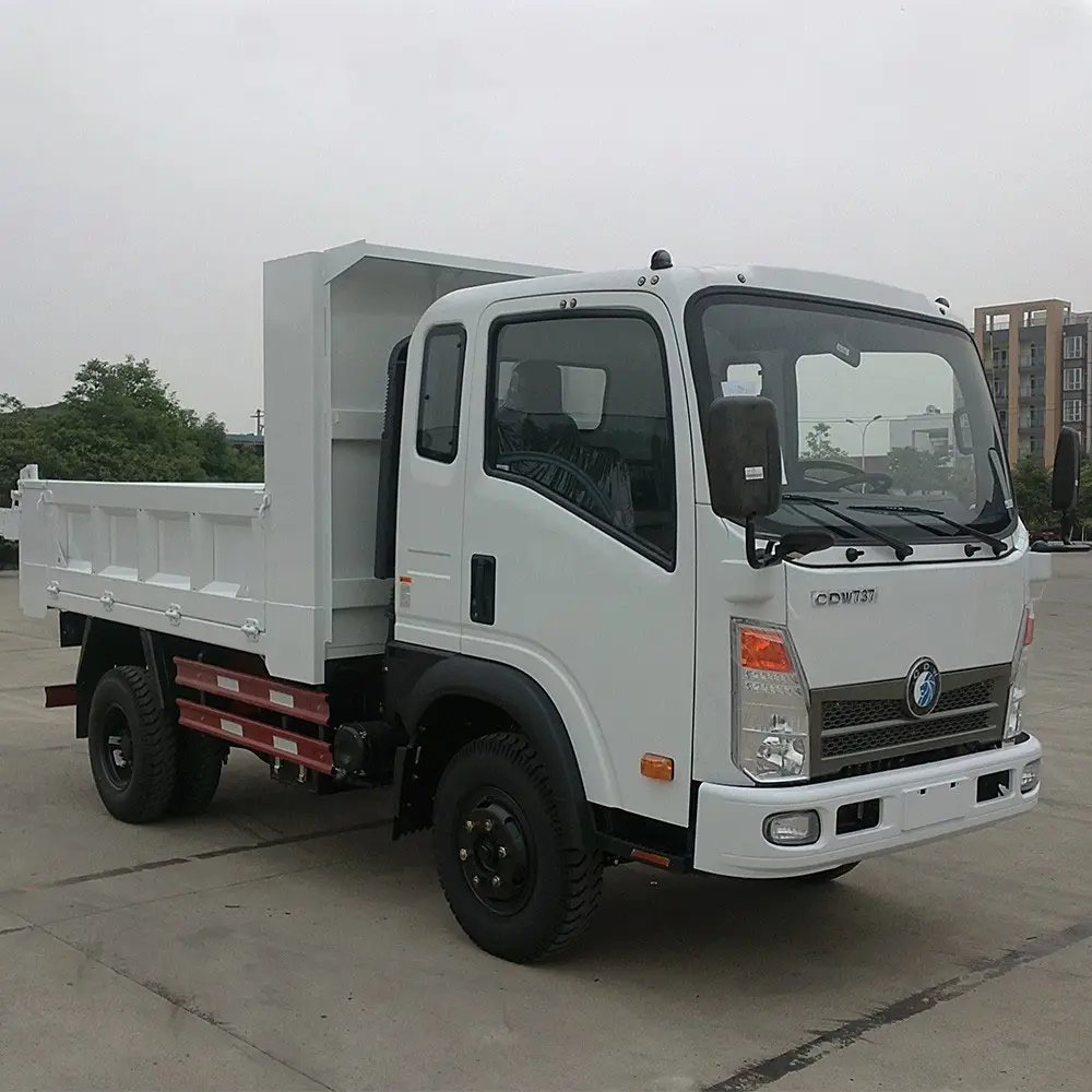 4X2 6 wheel dump truck capacity LHD RHD 5T 8T 10T Light Dump Truck Mini  Cargo Truck for Sale