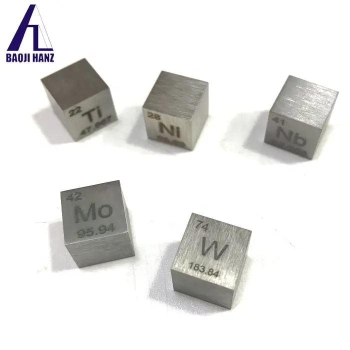 High quality polished 99.99% pure 10MM Tungsten cube price