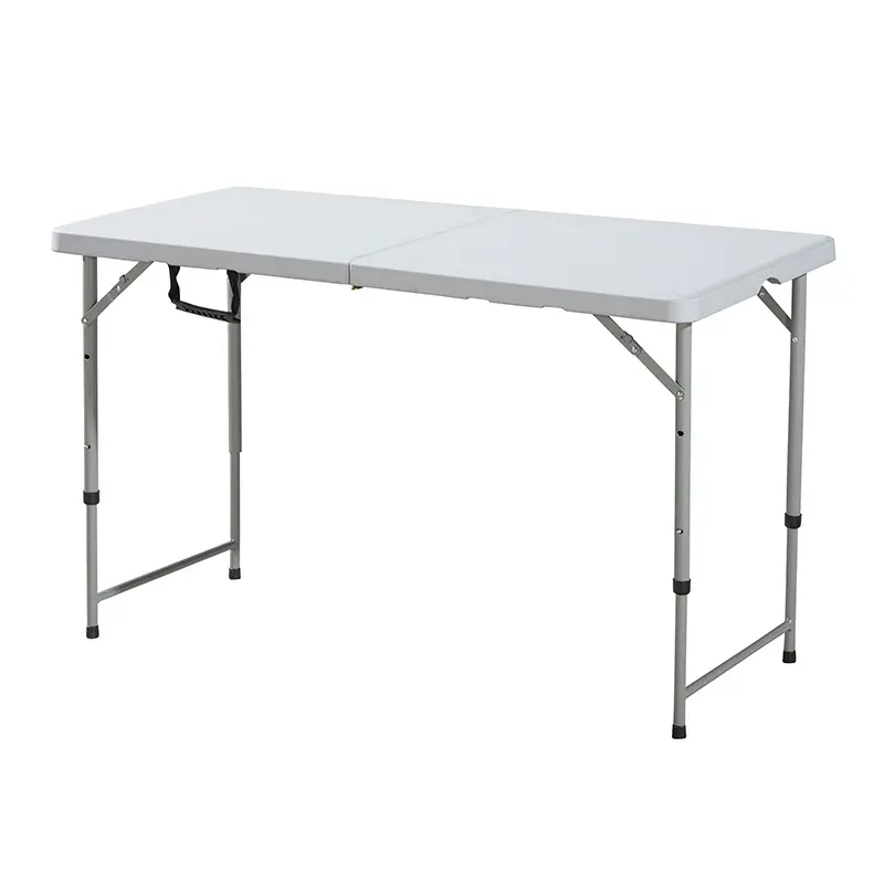 Прямая продажа от производителя, простой складной обеденный стол длиной 1,2 м, пластиковый стол для пляжа, барбекю, кемпинга, пикника