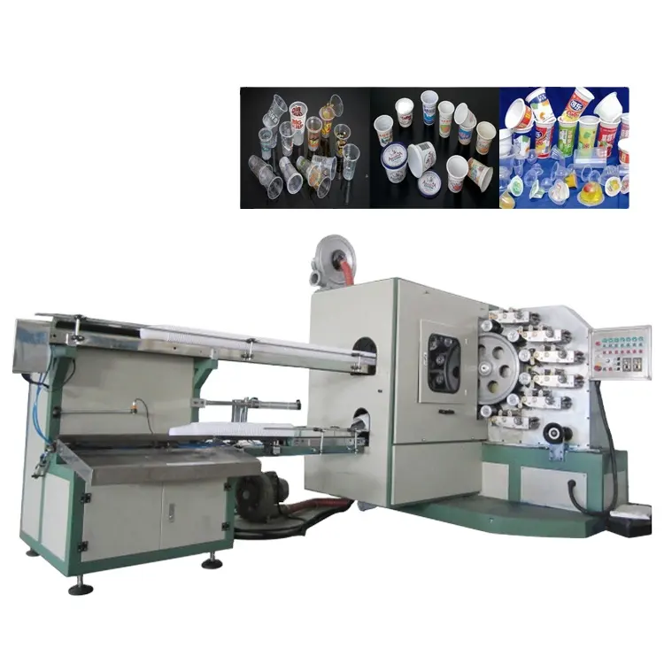 Hot Sales Multi-Colour Plastic Cup Printing Cup Machine 4-Color Dry Offset Cups Printer Machinery