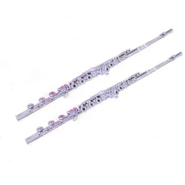 Technology Making Silver Lip Nickel Plated Chinese Professional Musical Instruments Flute
