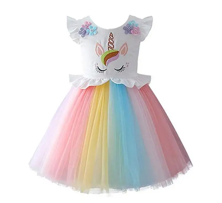 Мифический костюм для маленьких девочек с цветами, косплей, платье принцессы, наряд на день рождения, для конкурса, вечеринки, танцевальные наряды, вечерние платья