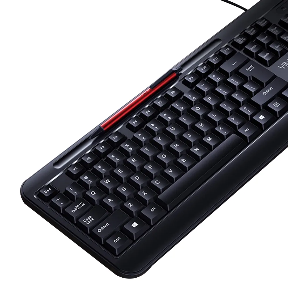 Cheap Pc Computer Keyboards Smart Usb Wired Gaming Business Office Laptop Keyboard For POS Full-Sized Slim Keyboard