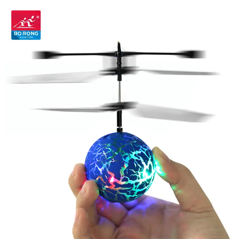 Toy Soaring Fly Spin Mini Led Kids Eletric Out Air Balls Light Fliegender ball Flying Ball