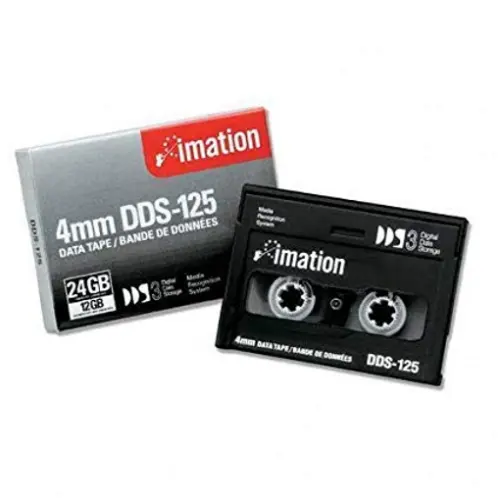 Imation DGD125M 12/24GB 4MM 125M DDS3 Data Tape - 12GB Native - 24GB Compressed