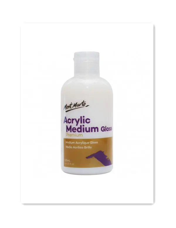 Mont Marte Acrylic Medium - Gloss 135mls