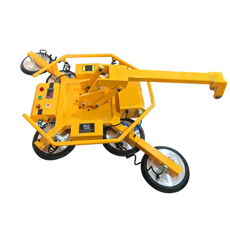 heavy duty electric vacuum glass lifter 400kg glass material lifting manual glass suction cup vacuum lifter