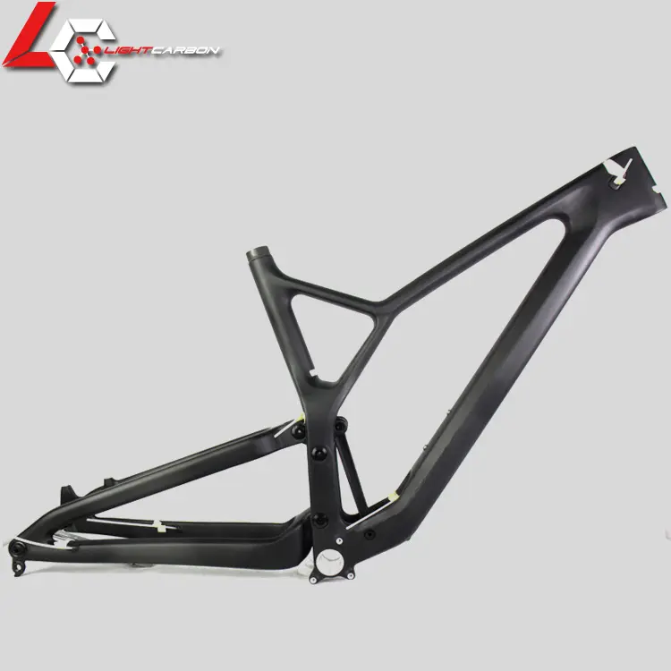 LightCarbon Carbon Suspension Frame 29er Trail Carbon Frame with 130mm Rear Travel LCFS958