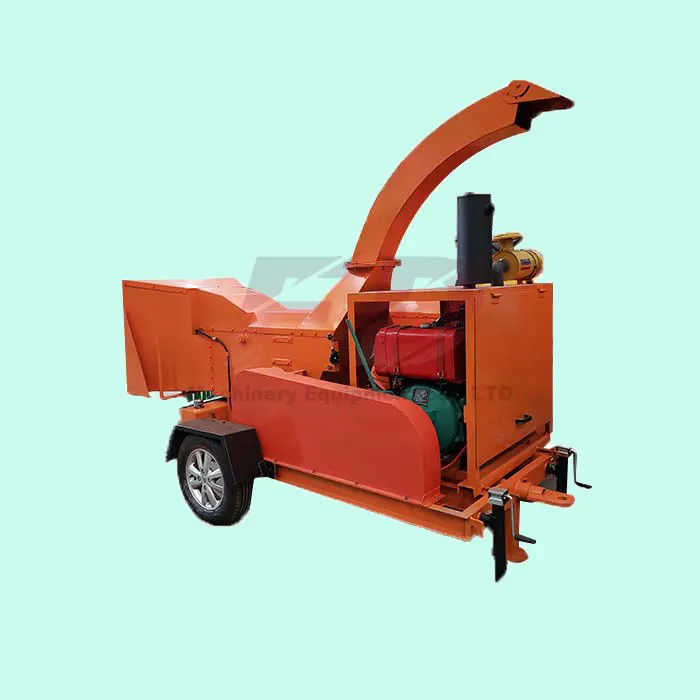 Cloth Recycling Tea Garden 5000-7000Kg/h High Output Wood Chipper Branch Shredder Machine