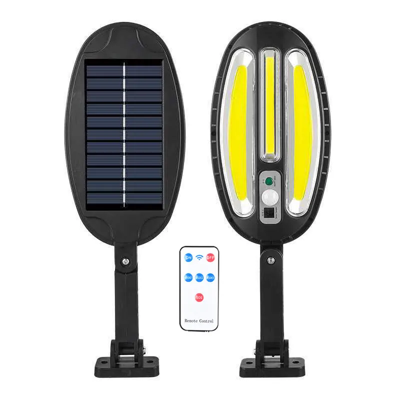 96Cob 66Smd 138Cob 100Smd High Power Solar Street Lamp Wall Outdoor Ip65 Led Solar Light Sensor Outdoor Separate Solar Wall Lamp