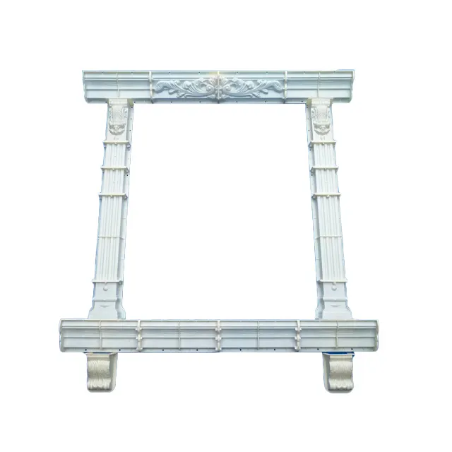 Hot decorative roman window trim pillar molding plastic cement door trim moulds