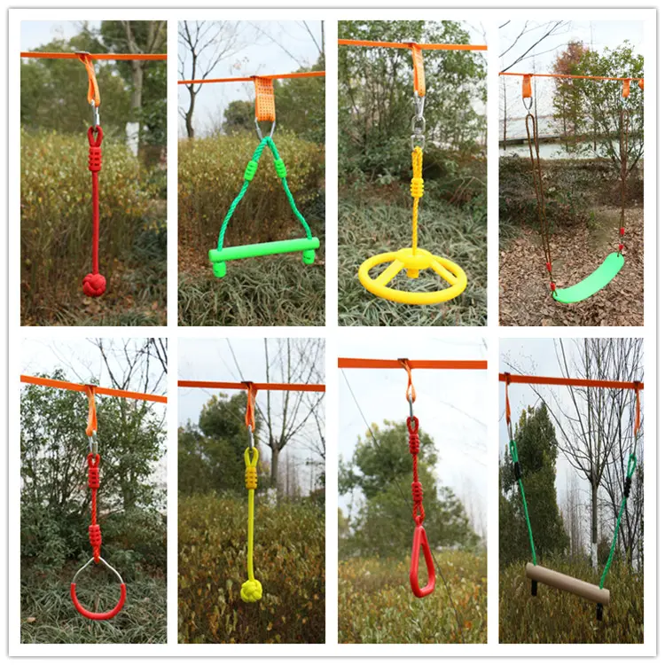 Backyard Playground Swing Set Bars Ninja Warrior Training Swing Monkey Bars