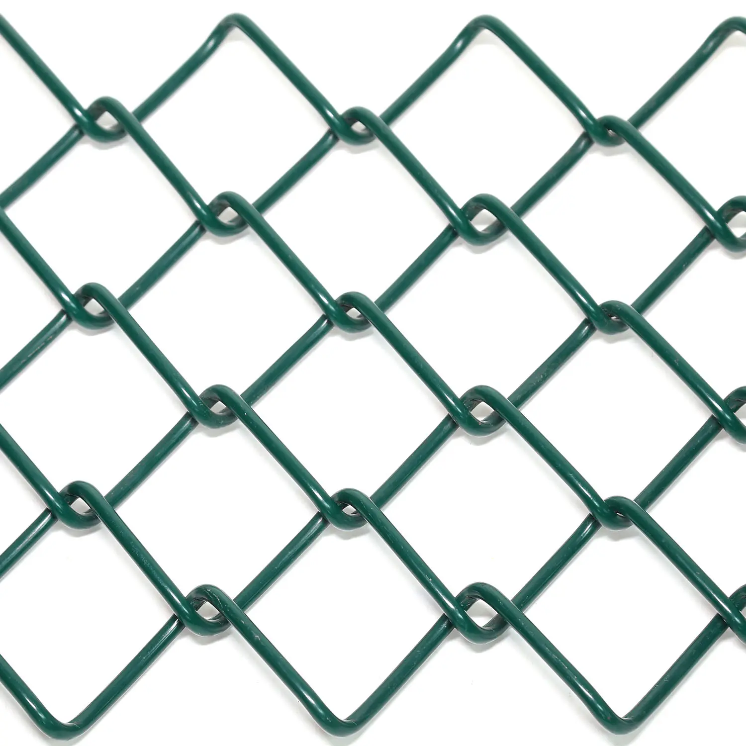 Оцинкованная проволочная сетка с ПВХ покрытием, черная, зеленая Алмазная сетка, 100 футов, рулонная сетка, ограждение, 8 футов, высокая цена