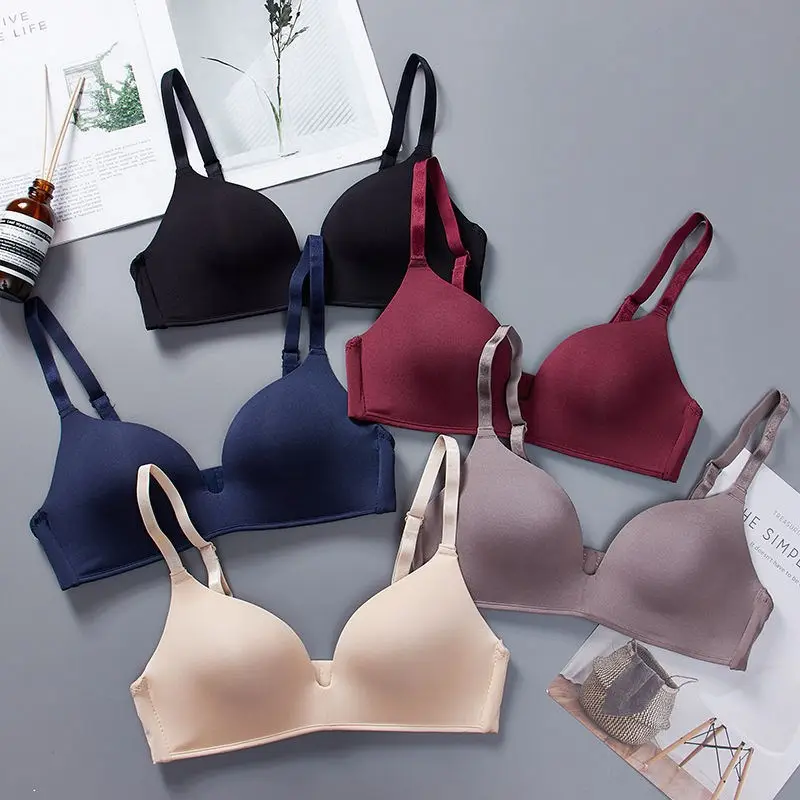 New Design Wireless Bra Thin Cup Push Up Bralette T-Shirt Seamless Sexy Bra For Women