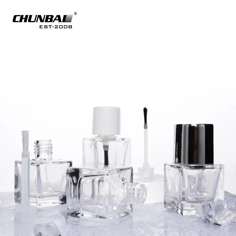 glass nail polish bottle nail polish empty bottle 15ml crystal nail polish bottles