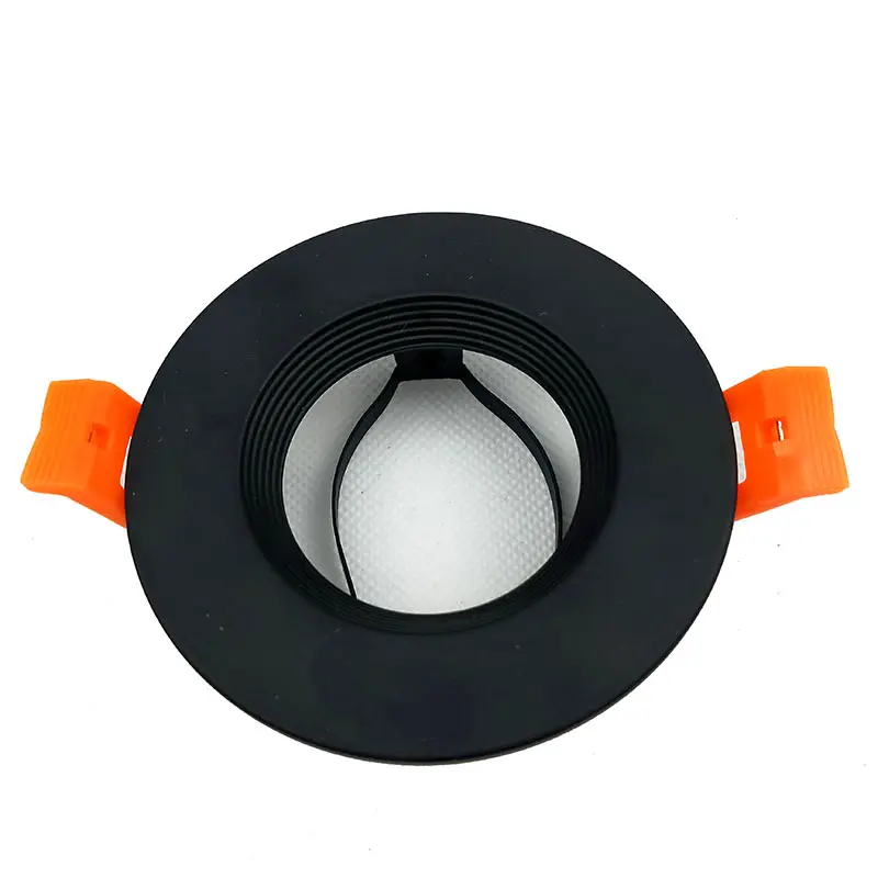 Focos Светодиодная заводская цена круглый черный светильник сменный корпус GU10 MR16 точечный светильник