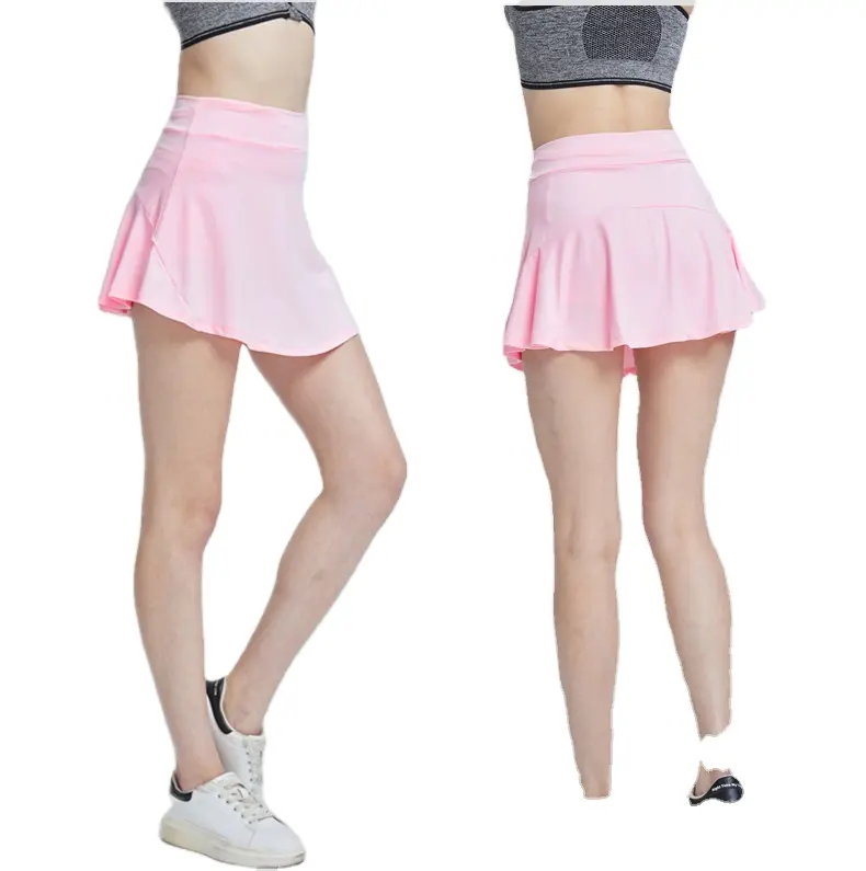 Womens Mesh Shorts Running Active Workout Back Pleated Athletic Tennis Skorts Golf Skirts with 3 Pockets