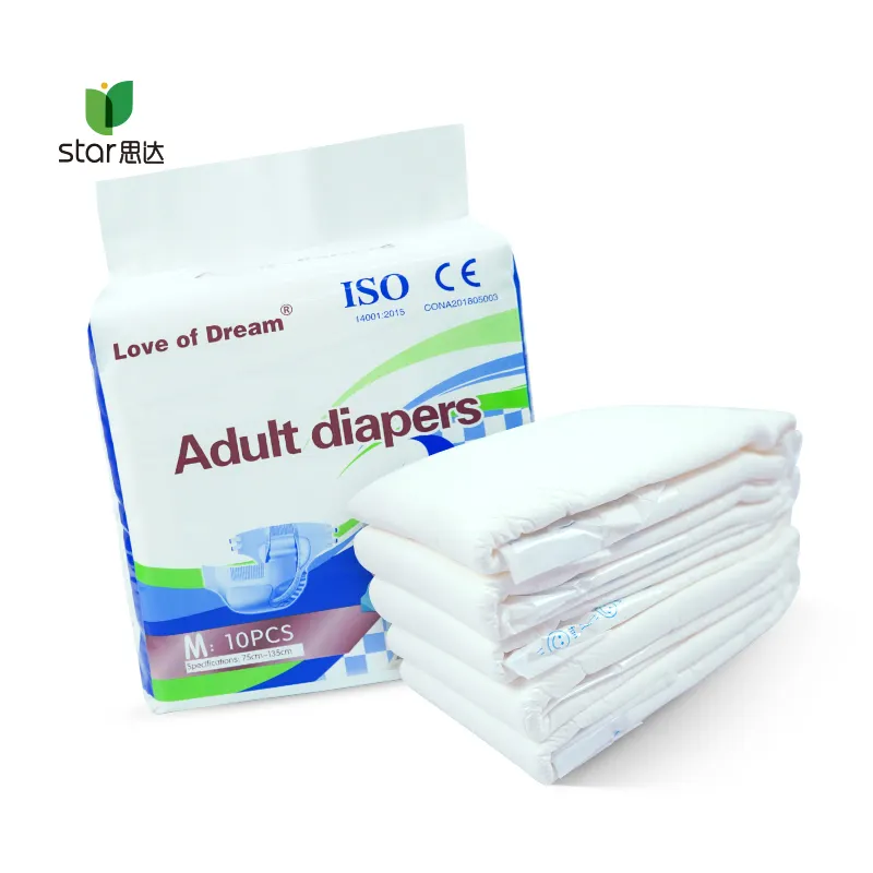Adult Diaper Wholesale Custom OEM High Sales Manufacturer Disposable Briefs The Elderly Care Diapers Adult Diaper Pants Diaper