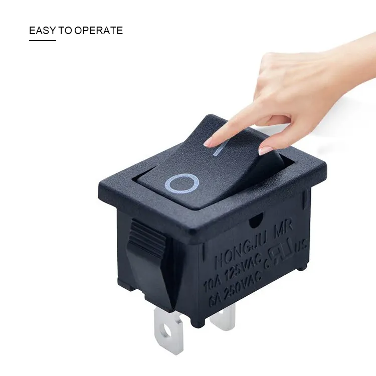 Wholesale Hotel Equipment Boat Square Rocker On Off Toggle Switch With Safe And Durable