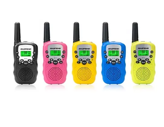 Kidchildrenwirelessmini домофона 2-way радио портативное иди и болтай walkie Talkie S ручной трансивер Выделите Радио переговорные