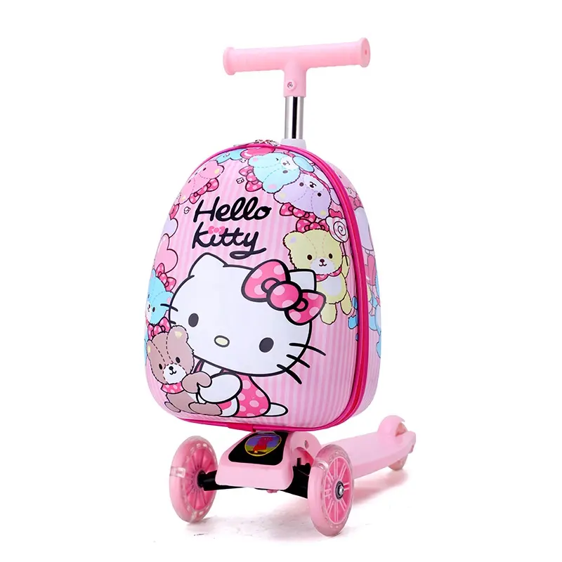 Gear Up wholesale Kids Sport Suitcase luggage scooter with 3 wheels Stock