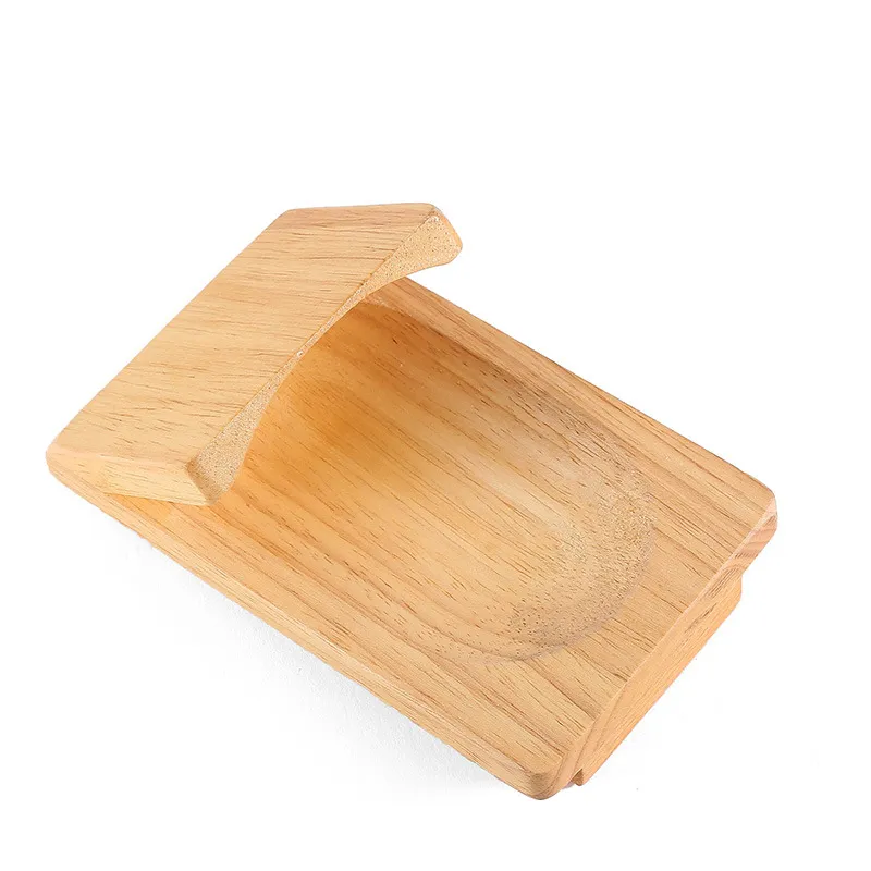 Wood oyster holder oyster tray