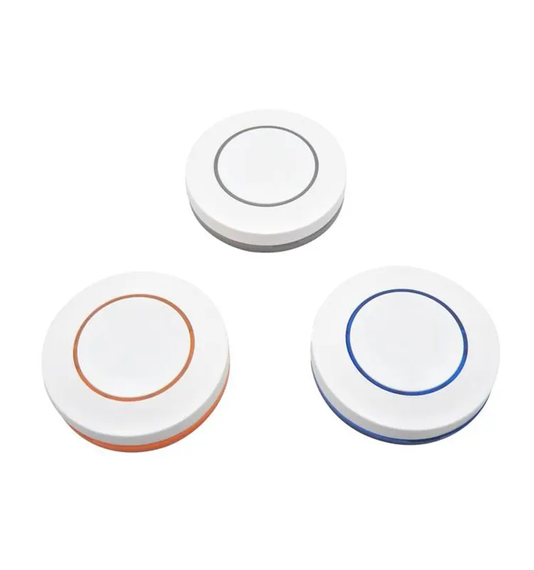 AB215 New arrival 1 button round wireless remote control universal single round button for garage