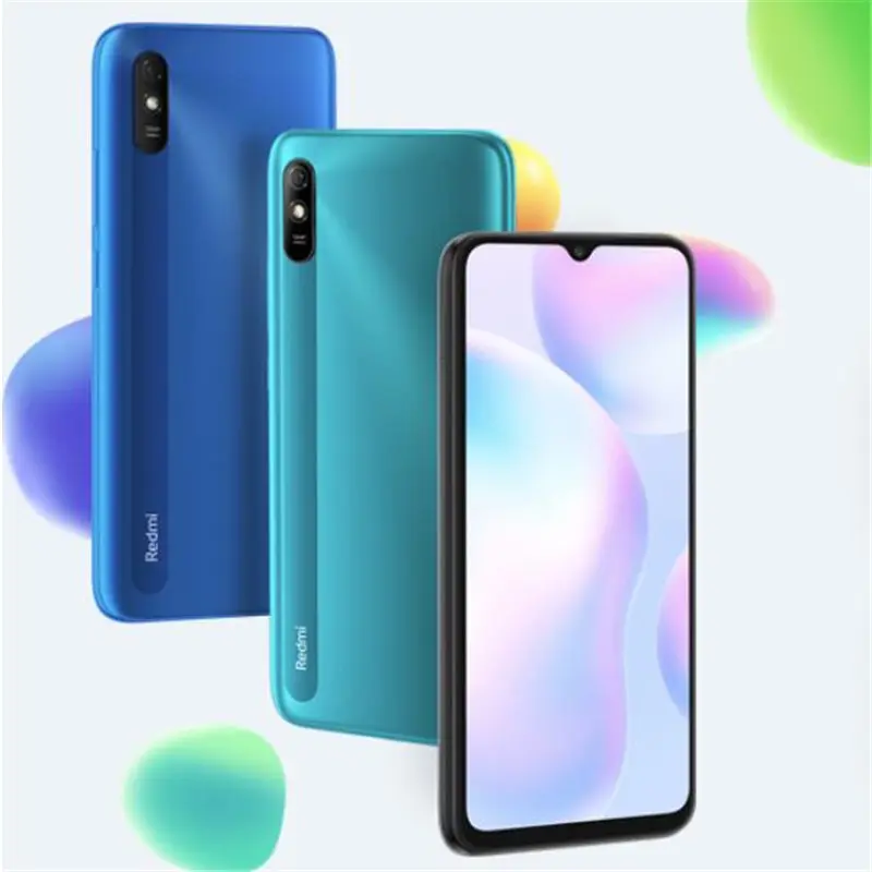 Телефон Xiaomi Redmi 9A глобальная версия, восемь ядер, экран 6,53 дюйма, 32 ГБ + 64 ГБ