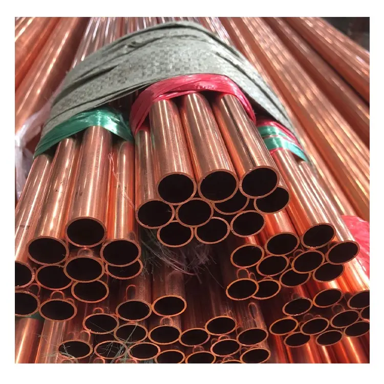 Seamless Straight Copper Tube For Refrigeration And Air Conditioning 1/4 5/8 inch type K L M ACR Copper Tube