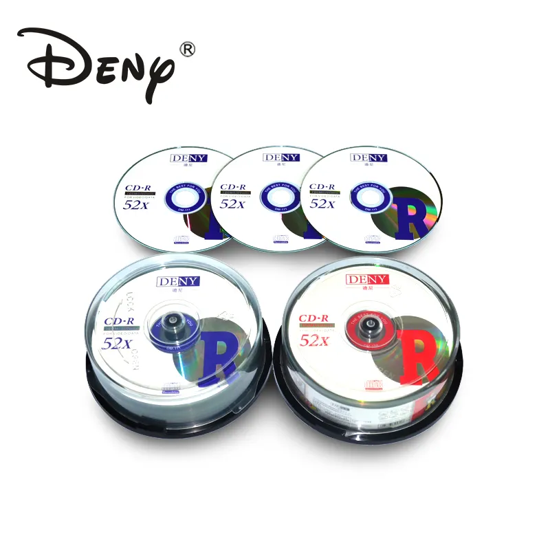 Creative recordable wholesale blank cd r with 52x 700mb