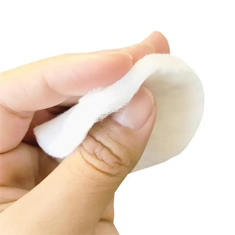 Popular Facial 100% Cotton Cosmetic Makeup Remover Cotton Pads Organic Rounds Face Clean Cotton Pads