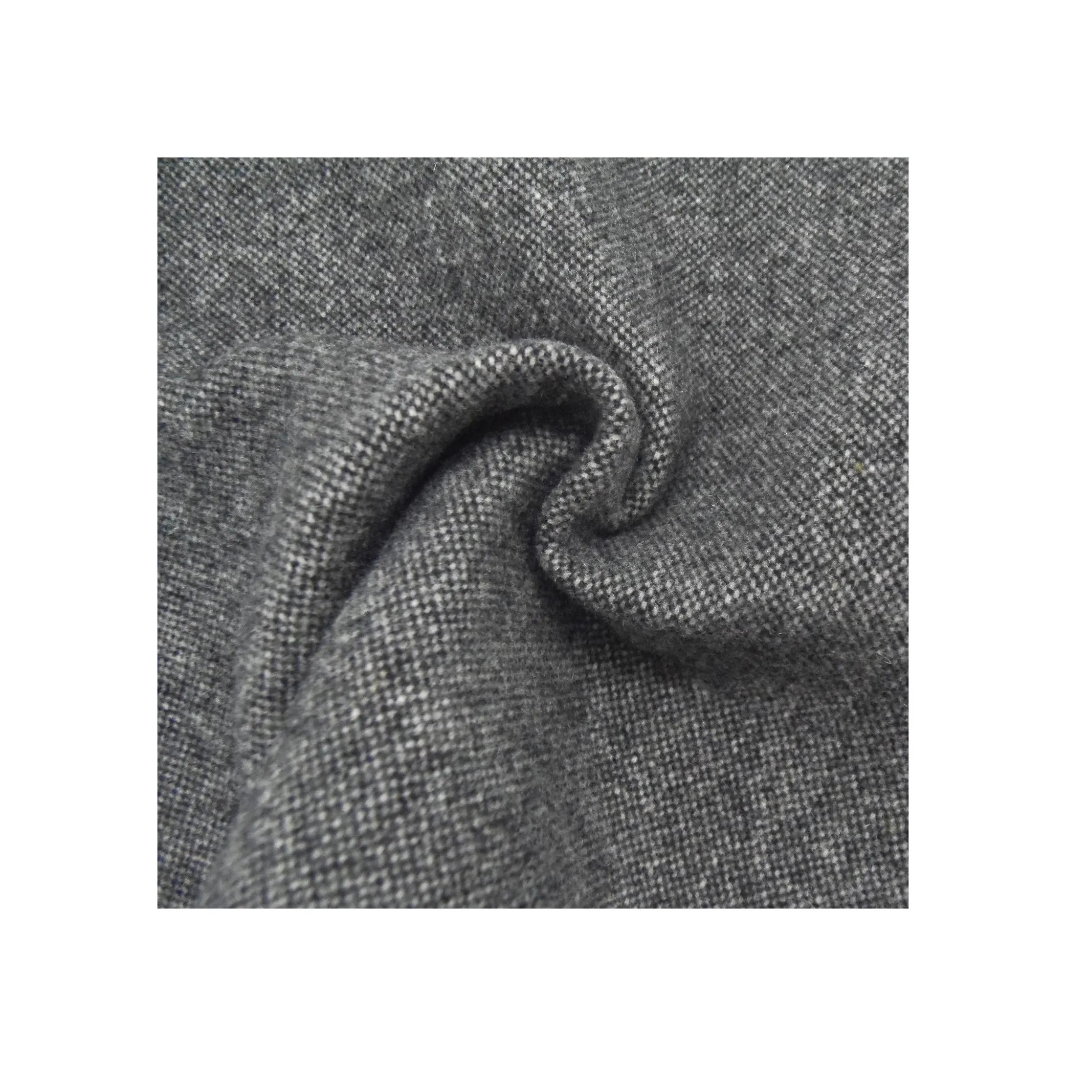 double face wool polyester blended woolen leisure cloth two sides wool fabric fancy woven fleece textile for overcoat