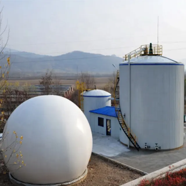 Оборудование для производства биогаза для создания тепла и электроэнергии/оборудование для производства биогаза