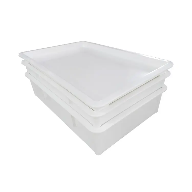 Polypropyline Pizza Dough Boxes NSF SGS Certification plastic dough box