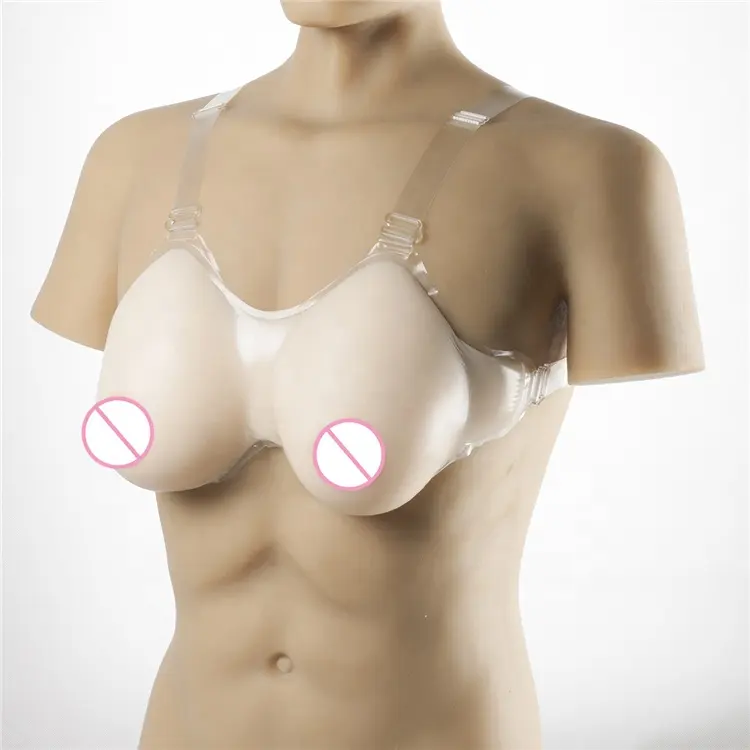 New Arrive Men Women Silicone Breast Forms with Strap Crossdresser Cosplay Prosthesis Mastectomy Fake Boobs