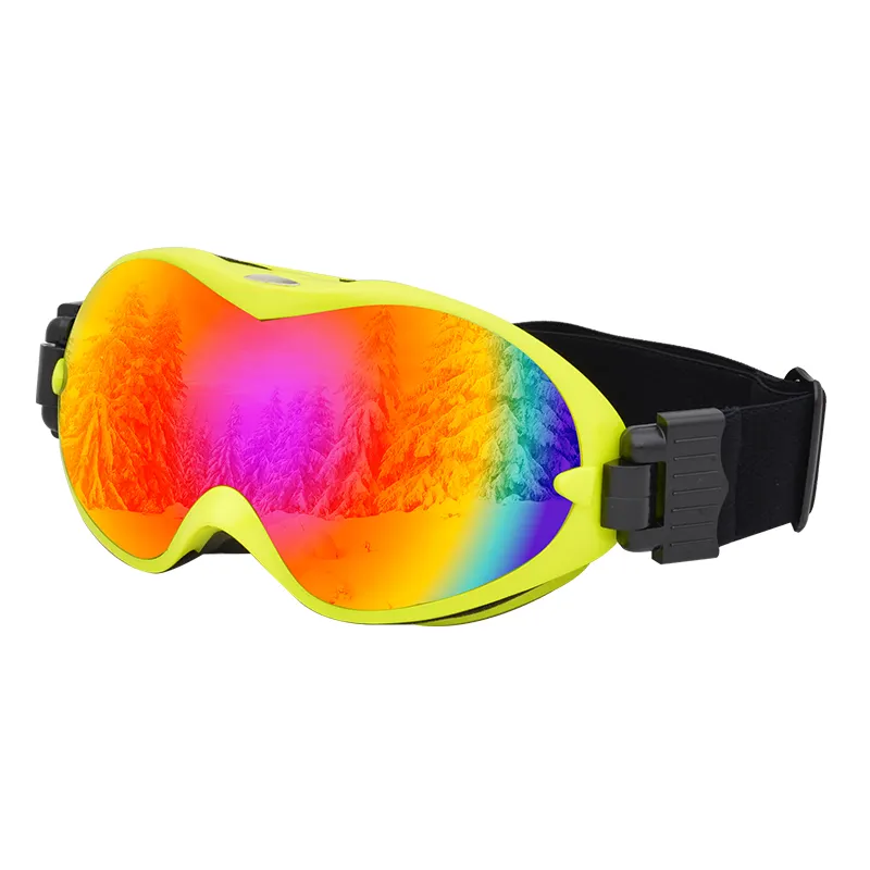 Прозрачные лыжные очки Anlorr, противотуманные УФ-защитные очки для снега, лыжные очки, ремешок с логотипом на заказ