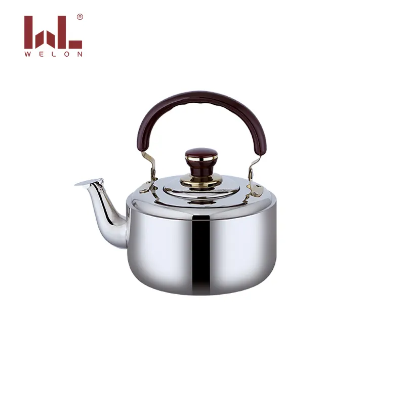 Middle East style 201 stainless steel 1L-6L whistling kettle water kettle tea kettle with bakelite handle for kitchen