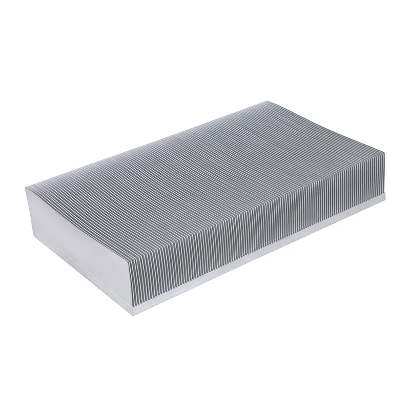 Winshare OEM Precision Machining Aluminum Profile Skived Fin Heat Sink For 5G Communication Equipment Skiving Fin Heatsink