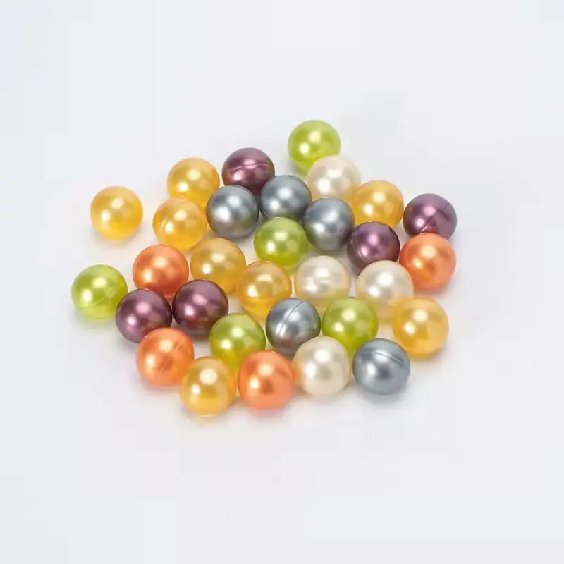 Small Amount Of Colorful Scented Bath Beads Incense Round Ball Bath Oil Beads 50 Pcsbag