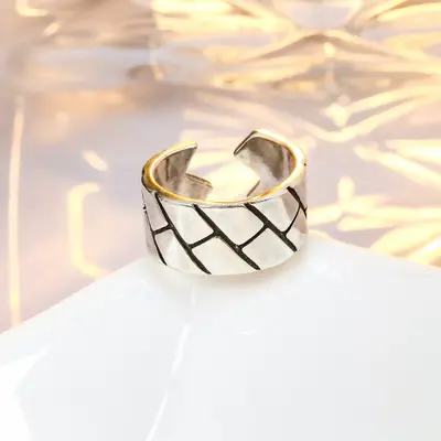 Bijoux (украшения своими руками) 2020 в простом стиле серебристого цвета Многослойные линии кольца для женщин Подарки большой ювелирные кольца
