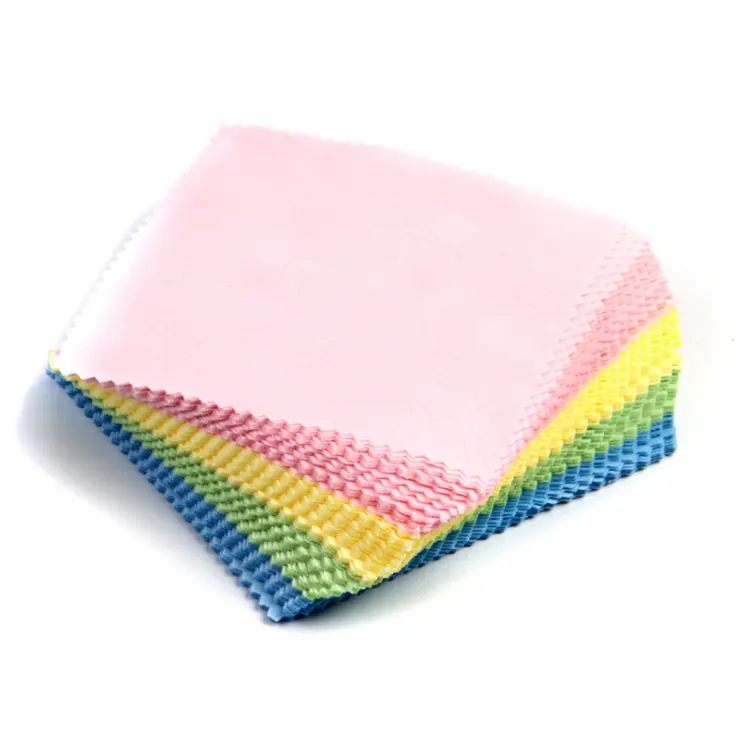 Microfiber fabric 13*13cm microfiber cleaning cloth glasses