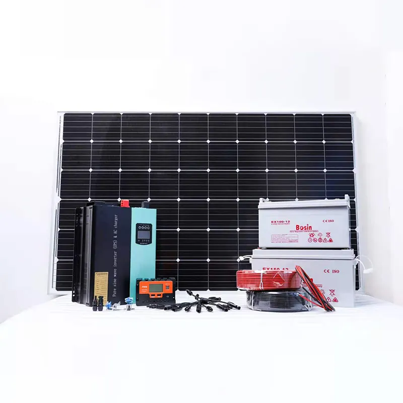3kw Hybrid Solar Inverter With 60A MPPT Charge Controller Inverter With AC Charger UPS Off Grid Hybrid Inverter