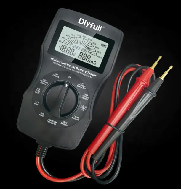 Dlyfull B3 Professional Battery Capacity Tester Lithium Battery Voltage Resistance Testers Battery Checker