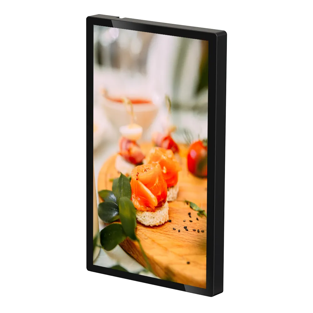 Настенное крепление 27 32 дюймов черный плоский ЖК-экран android рекламные плееры digital signage дисплей для отеля Ресторан Лифт