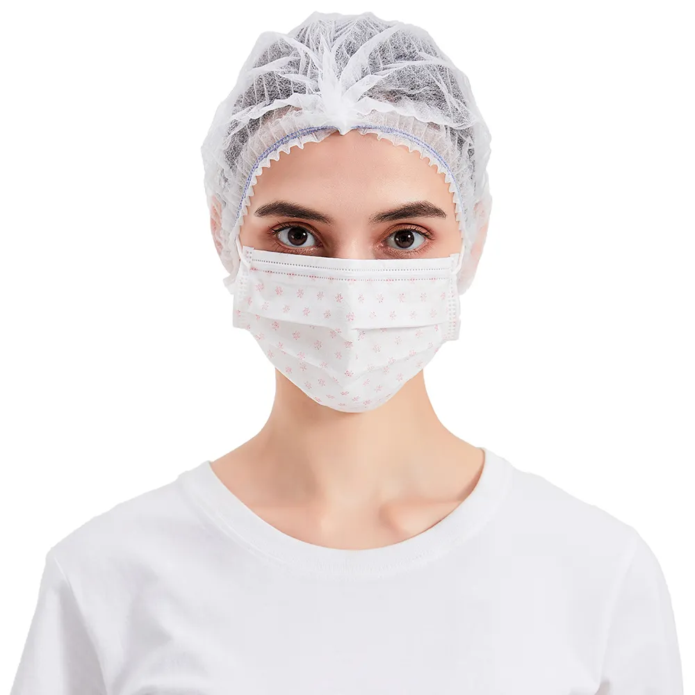 Оптовая продажа с завода IIR, экономичная 3-слойная хирургическая маска с ушными петлями, одноразовая медицинская хирургическая цветная маска для лица