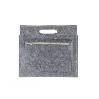 Snap Button Design Soft Envelope Bag Felt Document Holder A4 Felt portfolio Bag File Folder