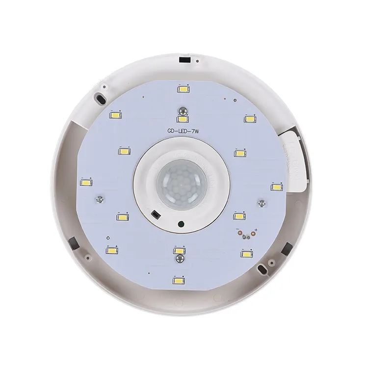 Indoor motion sensor led ceiling lights geagood 7W AC190-240V led pir sensor ceiling light