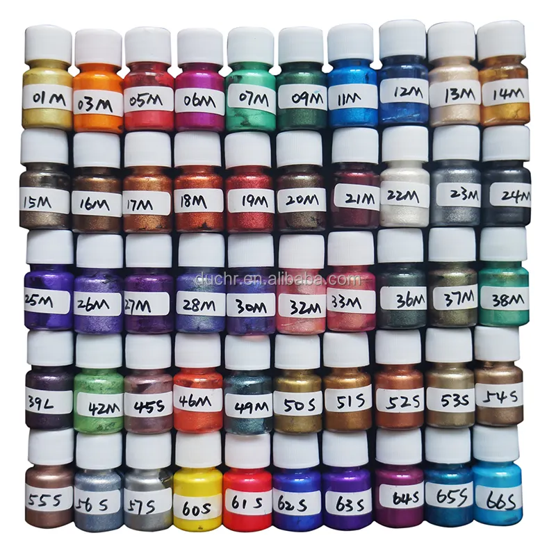 Wholesale 1kg Metallic Pigment Paste 50 Colors epoxy resin color pigments